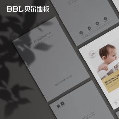 貝爾地板銷(xiāo)售推廣輔料SPC生態(tài)石晶地板·墻板樣板冊(cè)